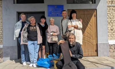 Водне хрещення в жіночій колонії
